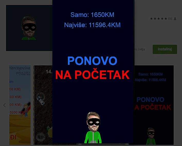 Igricu ''El Bake'' zaigralo 500 ljudi