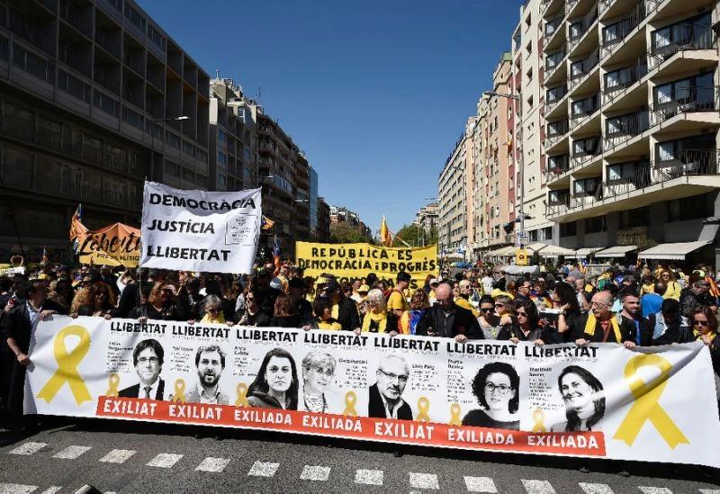 Barcelona: Prosvjed za slobodu političkih zatvorenika