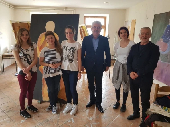 Herceg posjetio Akademiju likovnih umjetnosti u Širokom Brijegu