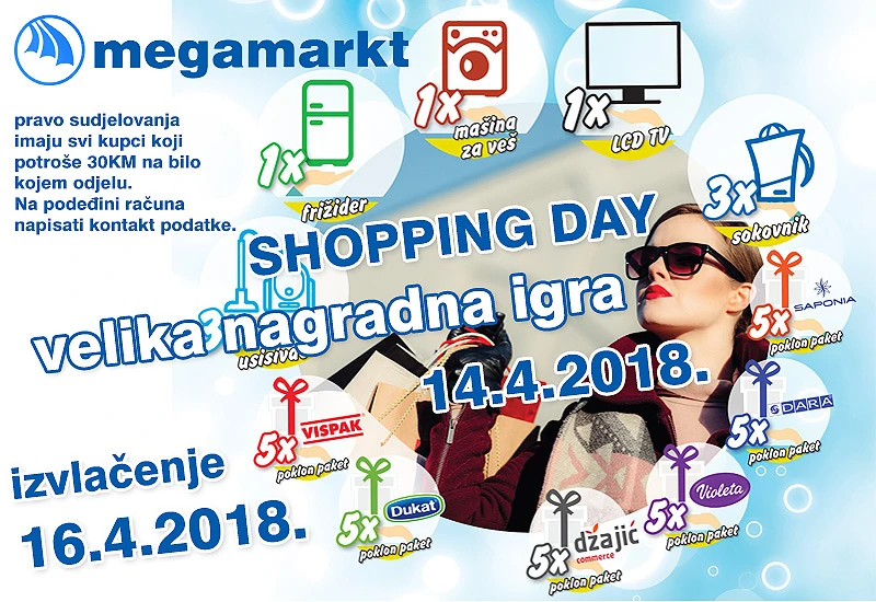 SHOPPING DAY u Megamarktu 