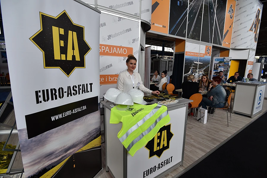 Euro-Asfalt na mostarskom sajmu zajedno sa JP Autoceste FBIH