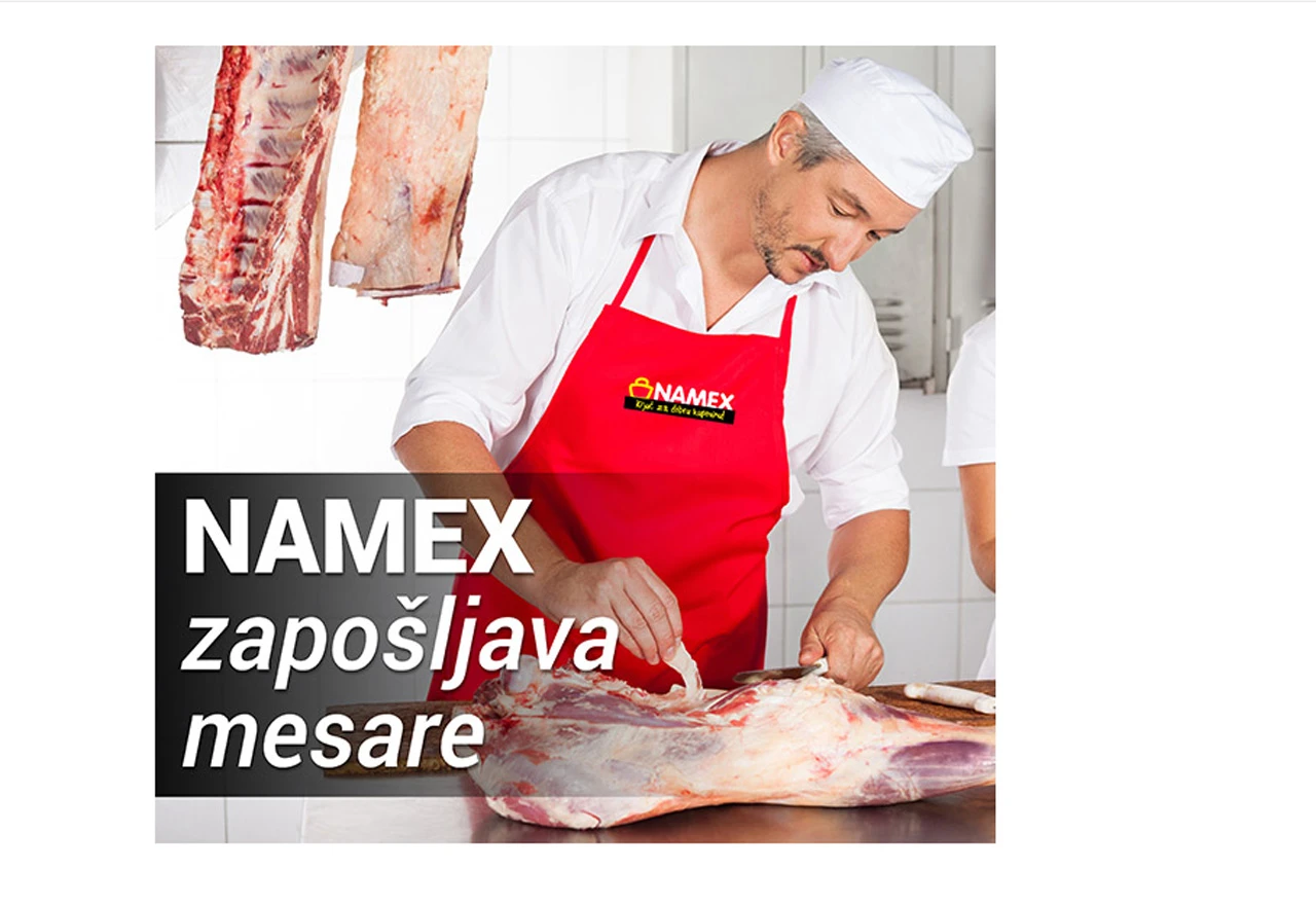 Namex zapošljava mesare