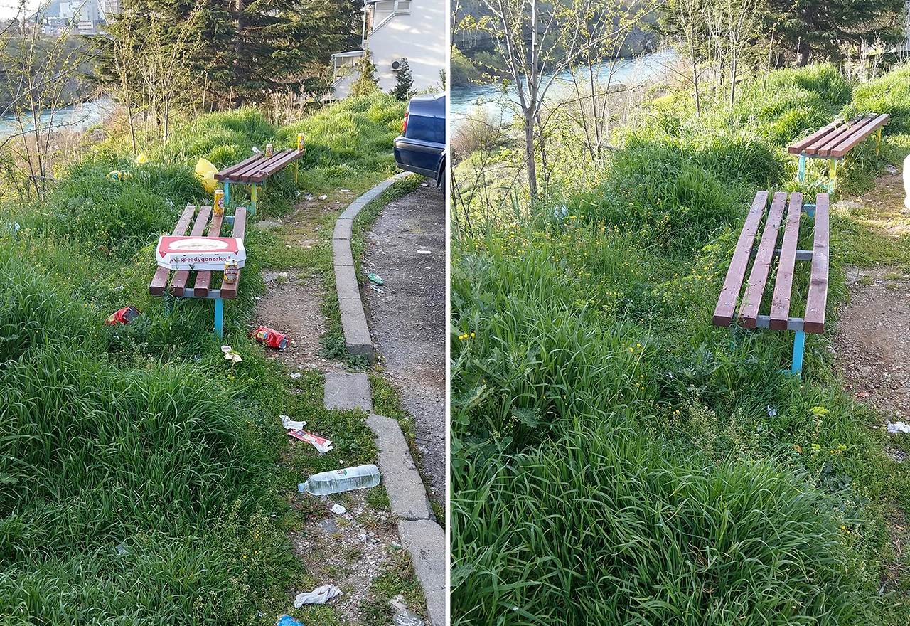 Očistio smeće iza mostarske mladeži: Nije mi jasno tko vas je odgojio