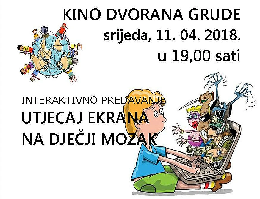 Predavanje ''Utjecaj ekrana na dječji mozak''
