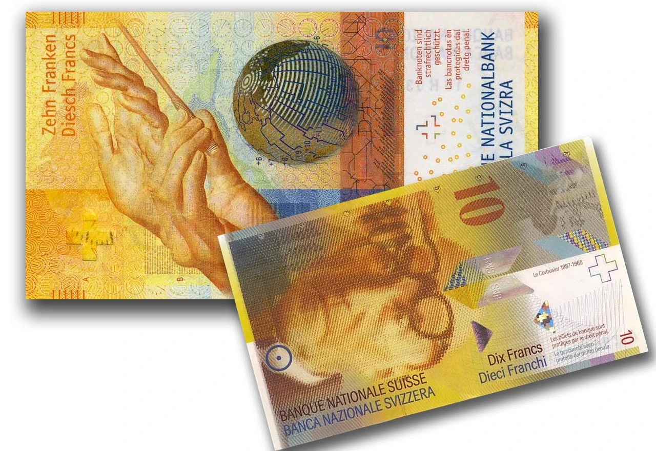 10 franaka - Najljepša novčanica na svijetu