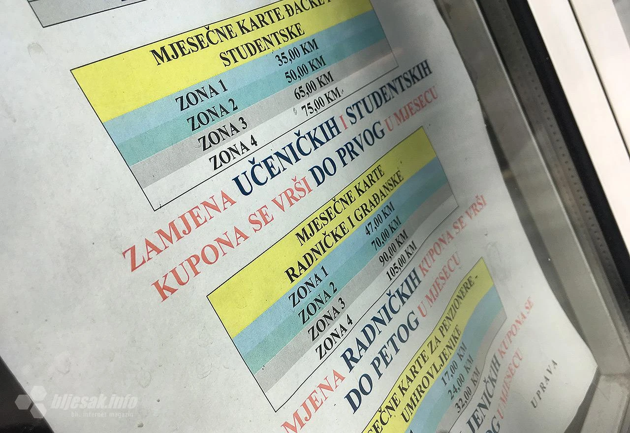 Mostar Bus: Rast cijena goriva poskupio autobusnu liniju