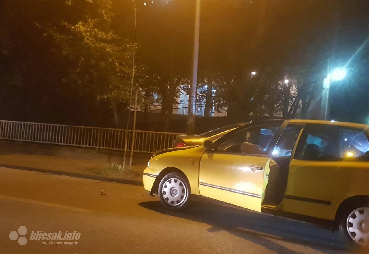 Mostar: Jedna osoba ozlijeđena u sudaru VW i Fiata