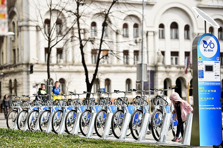 Banja Luka: U funkciji sustav javnog iznajmljivanja bicikala