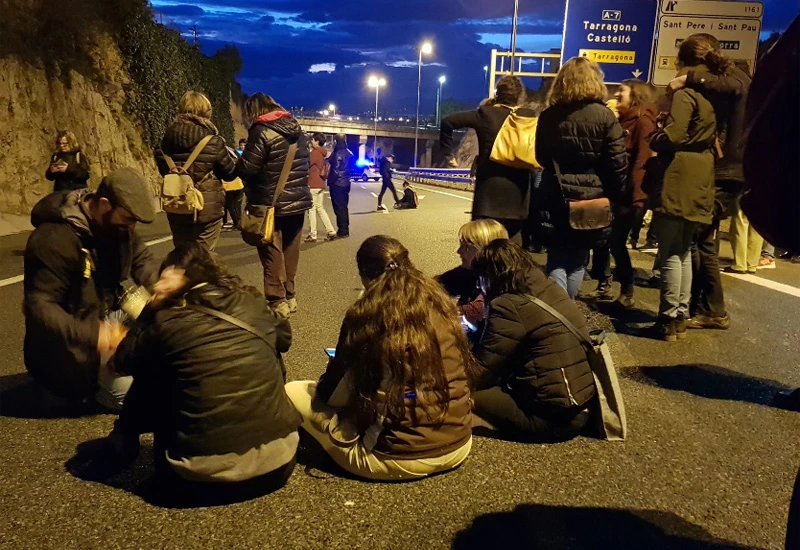 Prosvjednici blokirali glavnu španjolsku autocestu