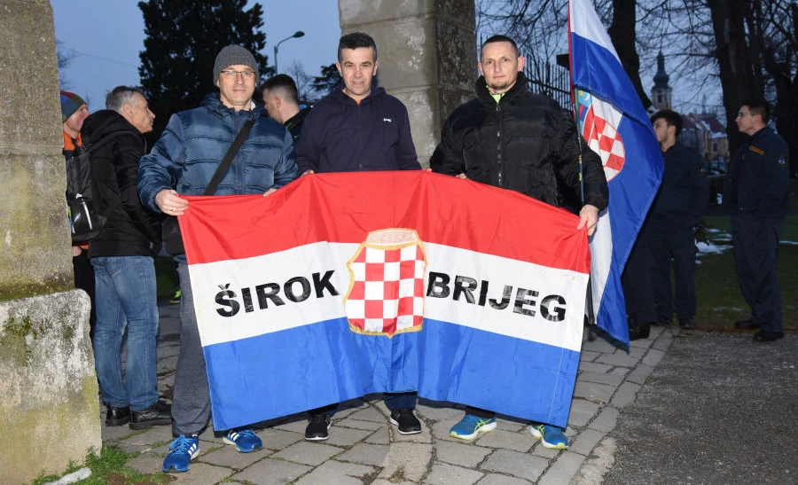 Široki Brijeg  na maratonu  ''Od velikog do malog Vukovara''