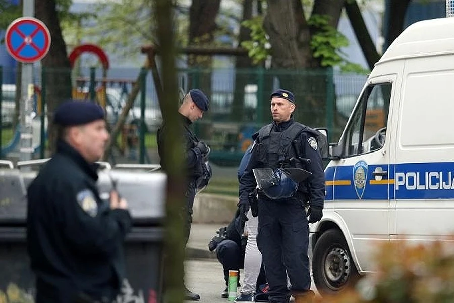 Zagrebačka policija privela više desetaka osoba zbog narušavanja javnog reda i mira
