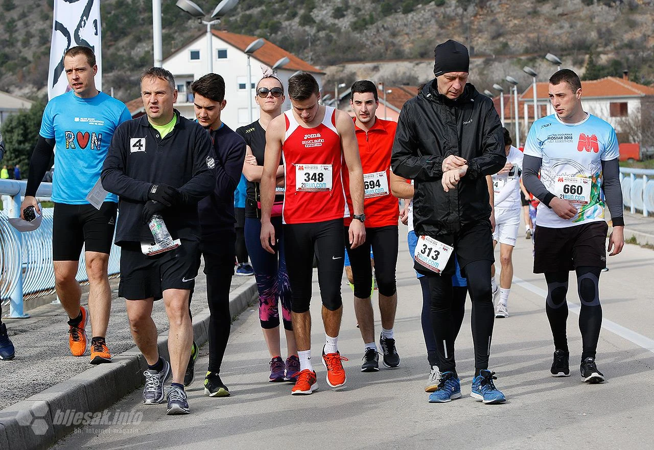 Pogledajte galeriju fotografija s mostarskog polumaratona