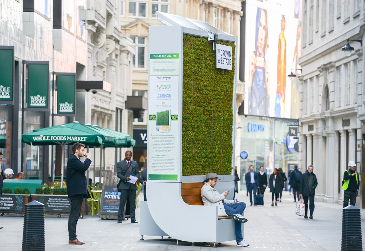 CityTree – Klupe koje čiste zrak