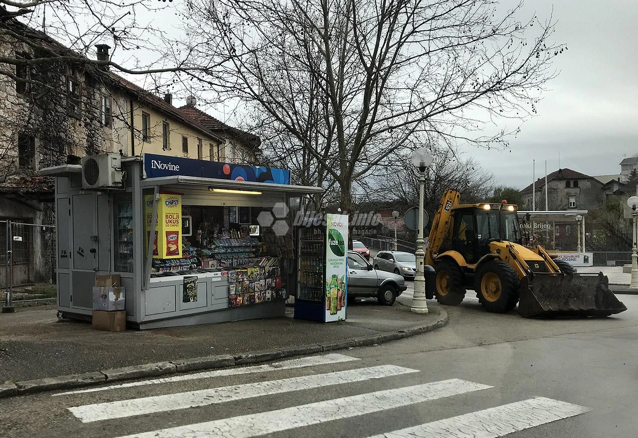 Počela rekonstrukcija nogostupa u središtu Širokog Brijega