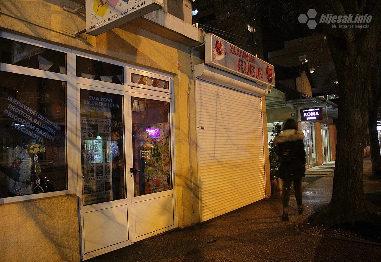Mostar: Opljačkana zlatarna