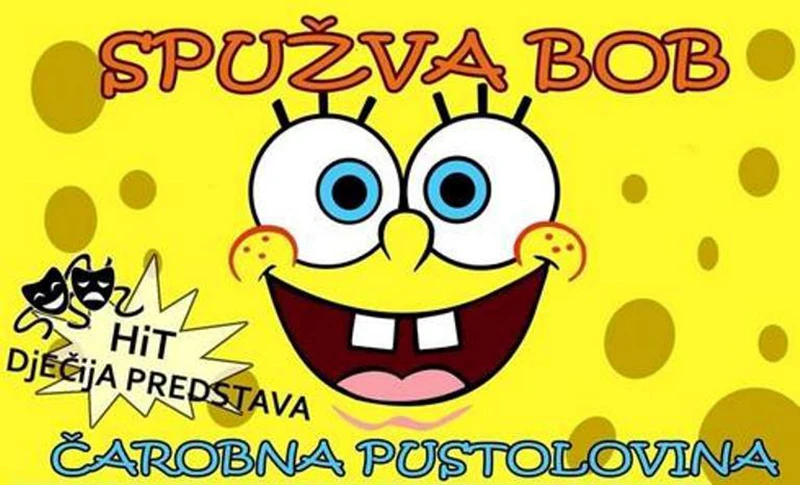 Predstava ''Spužva Bob – Čarobna pustolovina'' u Mostaru