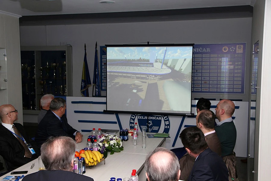Predstavnik UEFA-e posjetio stadionu Grbavica