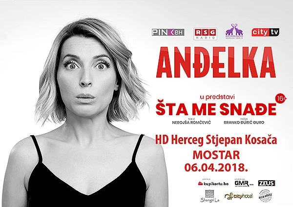 Anđelka Prpić s predstavom ''Šta me snađe?'' dolazi u Mostar