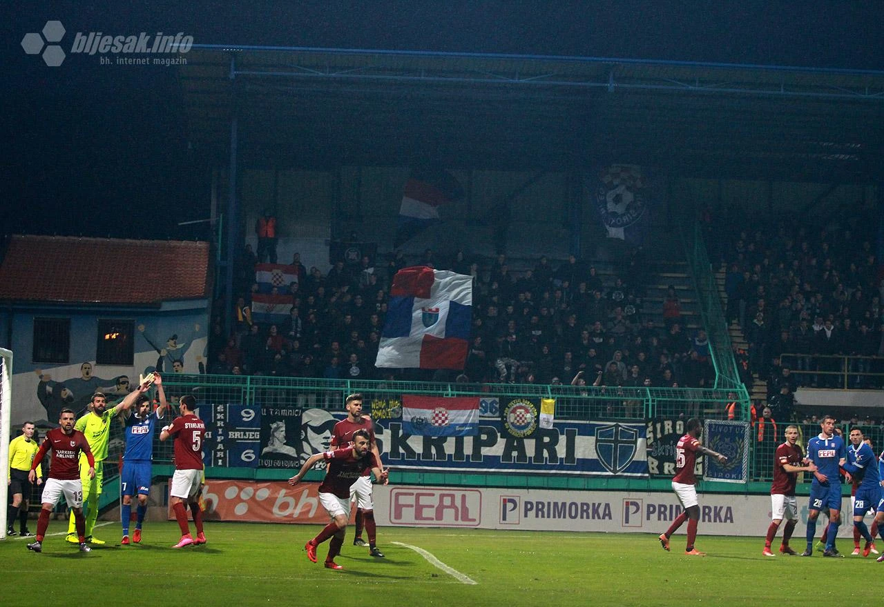 Derbi na Pecari: Široki Brijeg dočekuje Sarajevo