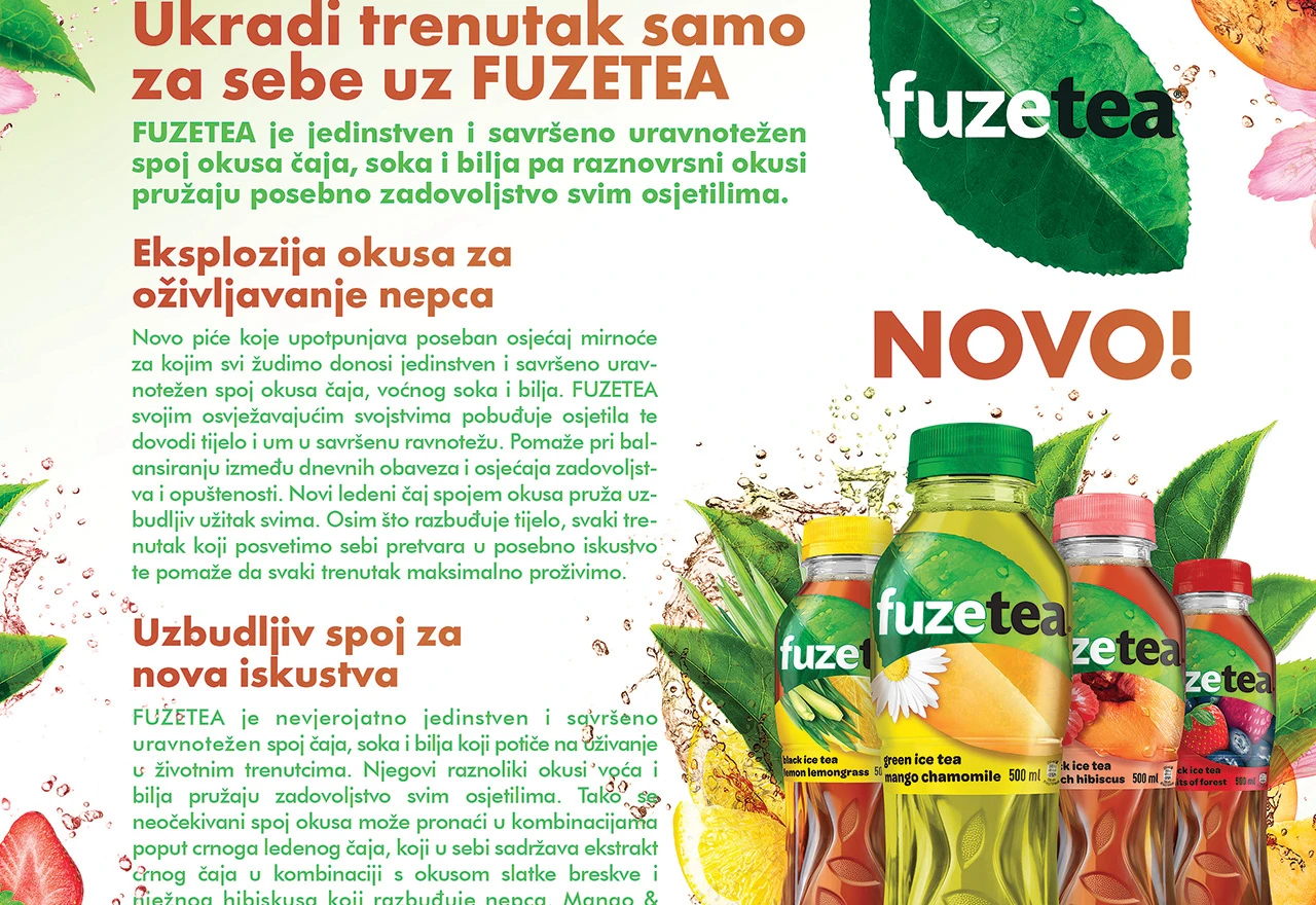 Ukradi trenutak samo za sebe uz FUZETEA