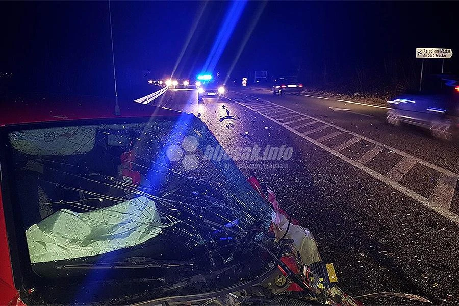 Mostar: Teška prometna nesreća na M-17