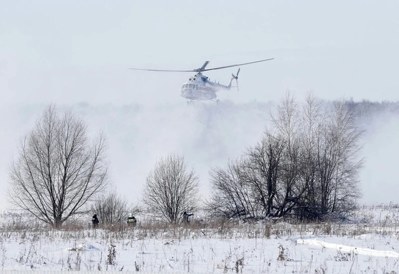 Petero mrtvih u padu ruskog helikoptera