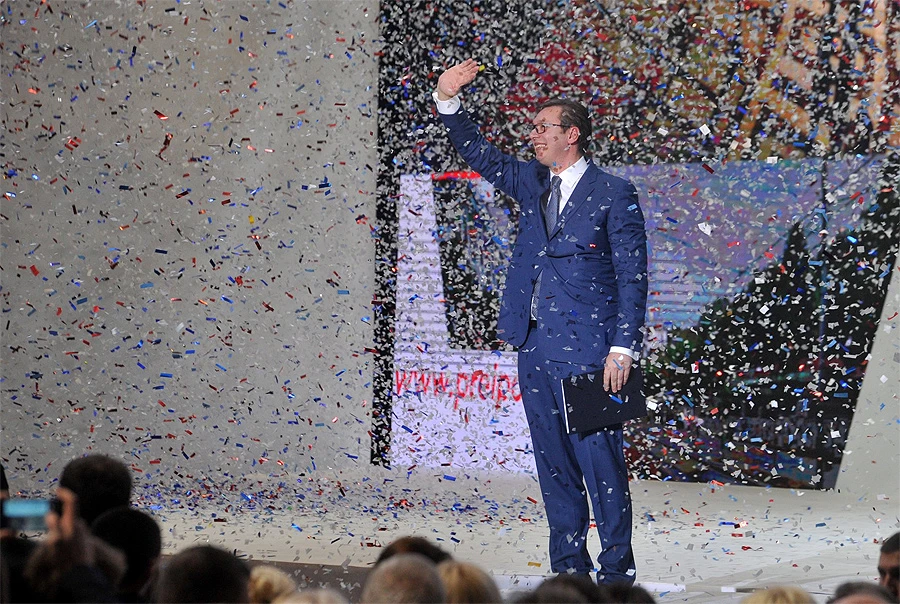 Vučić proglasio pobjedu svoje liste na izborima u Beogradu i još tri grada u Srbiji