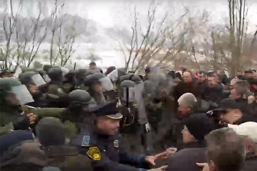 VIDEO| Pogledajte intervenciju policije na M17