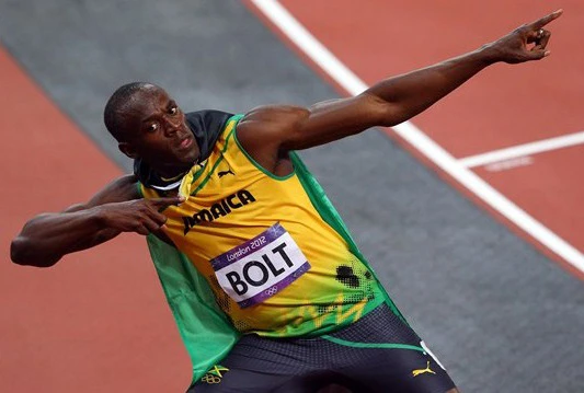 Usain Bolt u Manchestru protiv Robbieja Williamsa