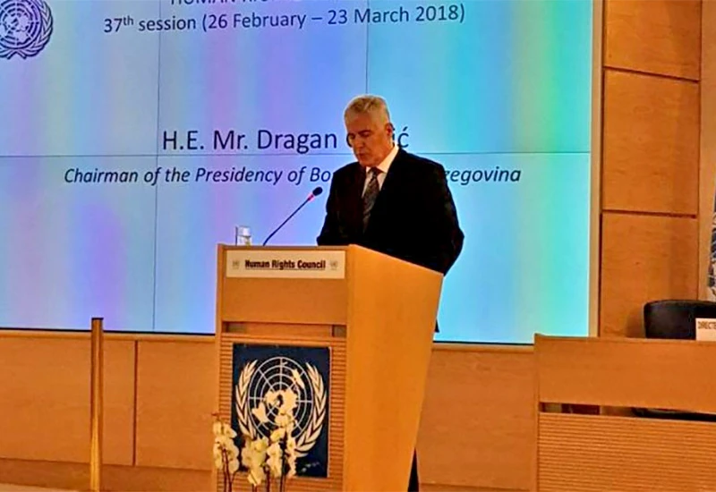 Čović u UN-u: Izborni zakon BiH je diskriminatoran