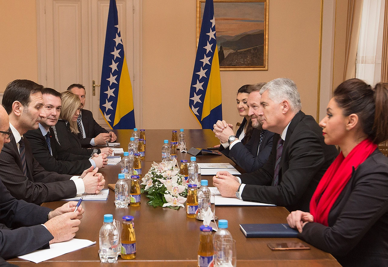 Izetbegović i Čović sretni što imaju Hrvatsku za prijatelja