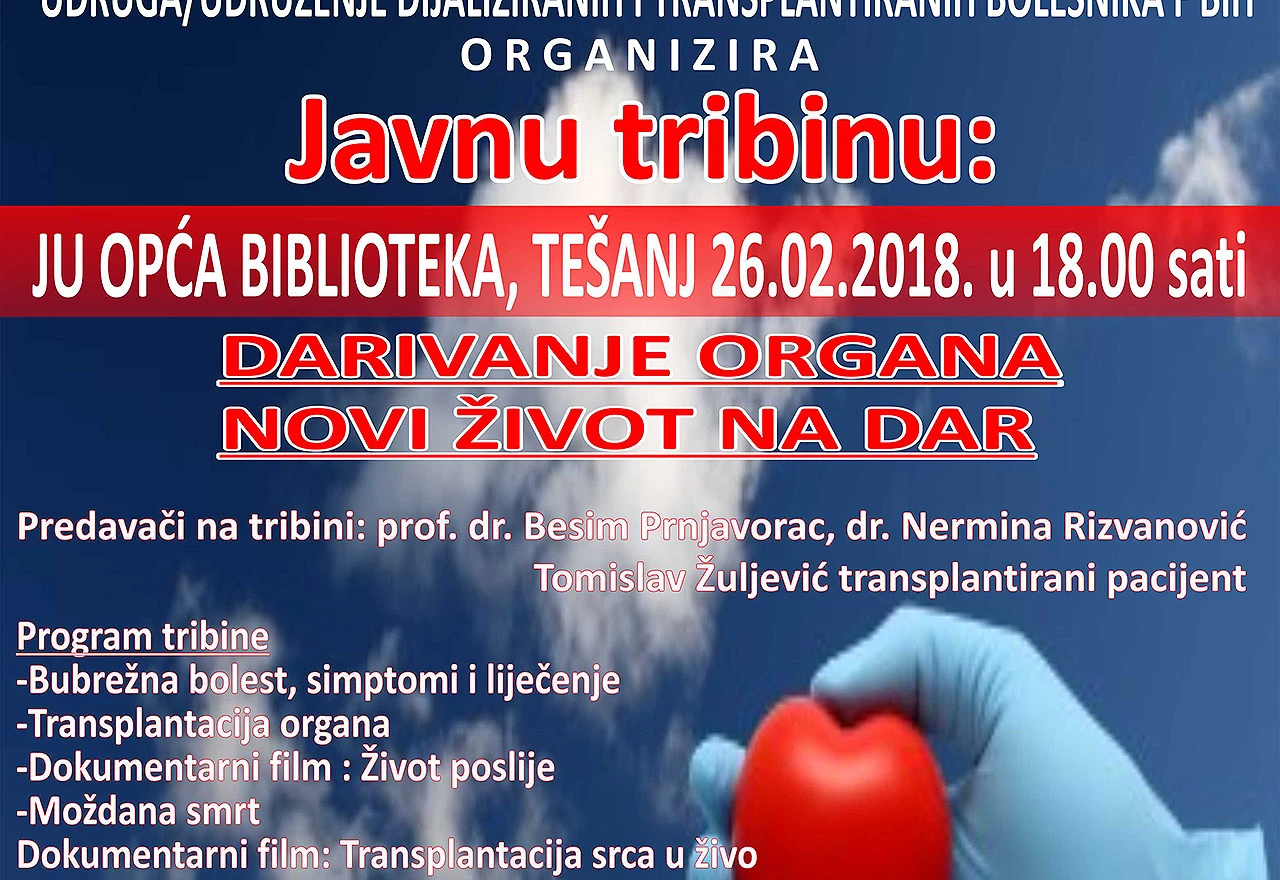 Bez donacije nema transplantacije