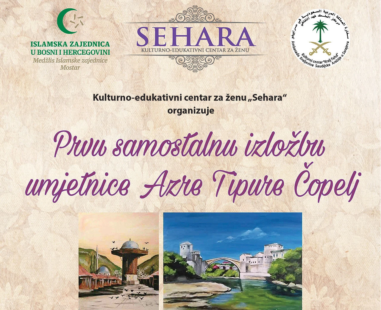U Mostaru izložba Azre Tipure Čopelj