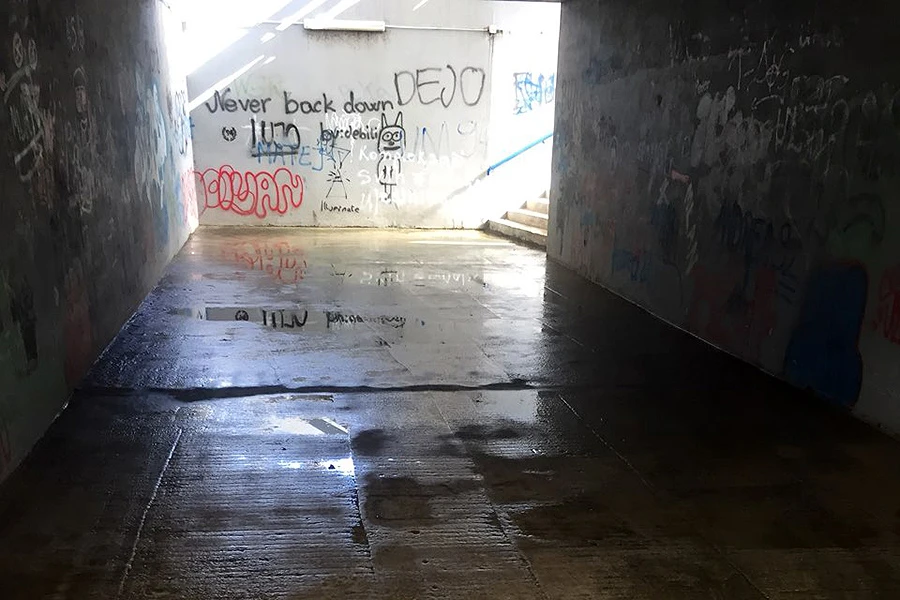 Očišćen pothodnik na Buni