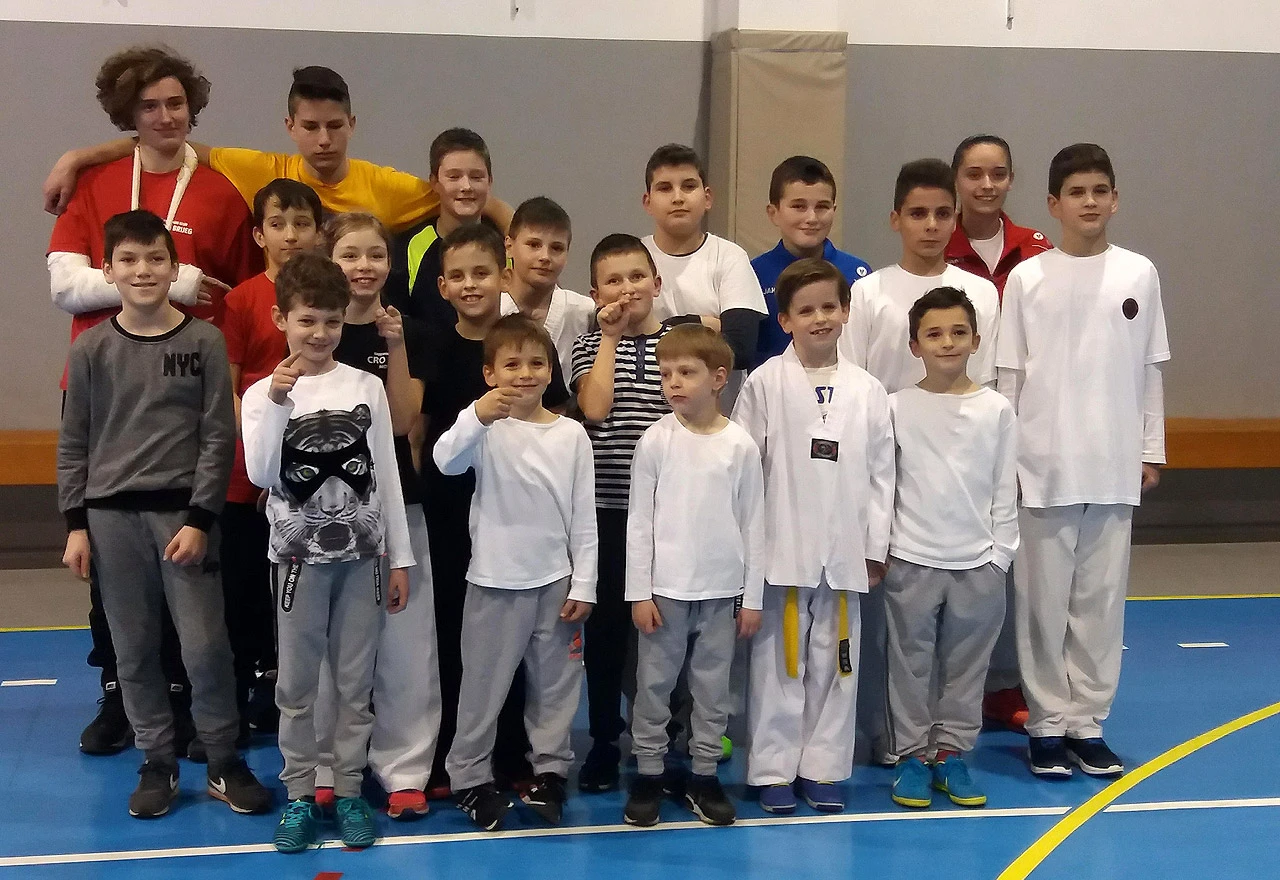 Taekwondaši iz Širokog Brijega, Gruda i Mostara održali zajednički trening