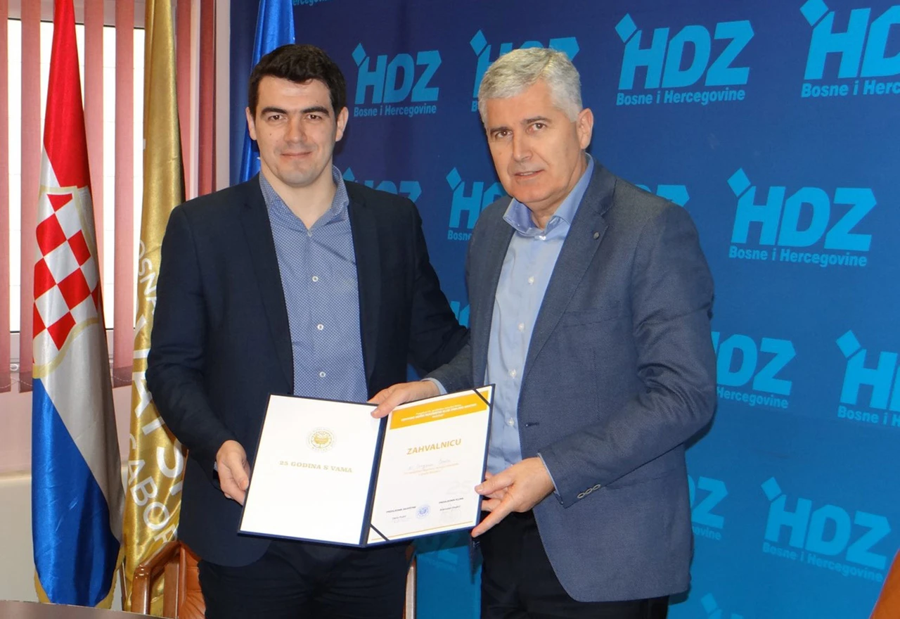 Čović ugostio igrače i upravu HMRK Zrinjski Mostar