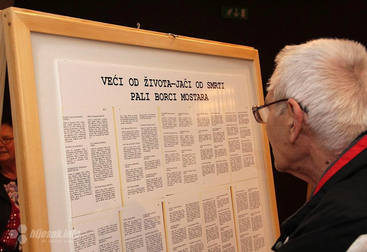 Otvorena izložba 'Nepokoreni Mostar u borbi za slobodu'