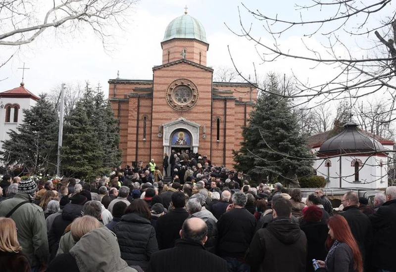 Više od tisuću ljudi ispratilo Nebojšu Glogovca na posljednji počinak
