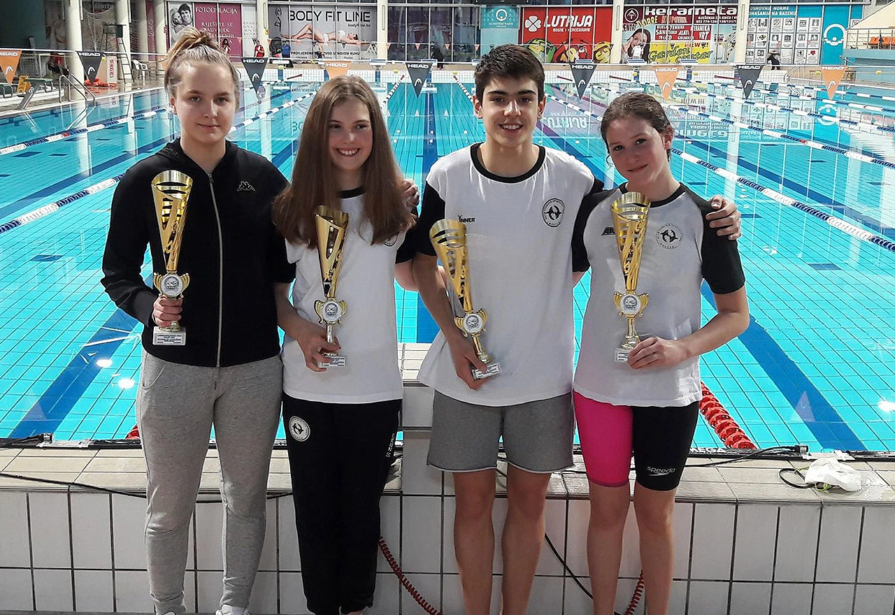 Mostarskoj ''Orki'' 61 medalja i tri državna rekorda