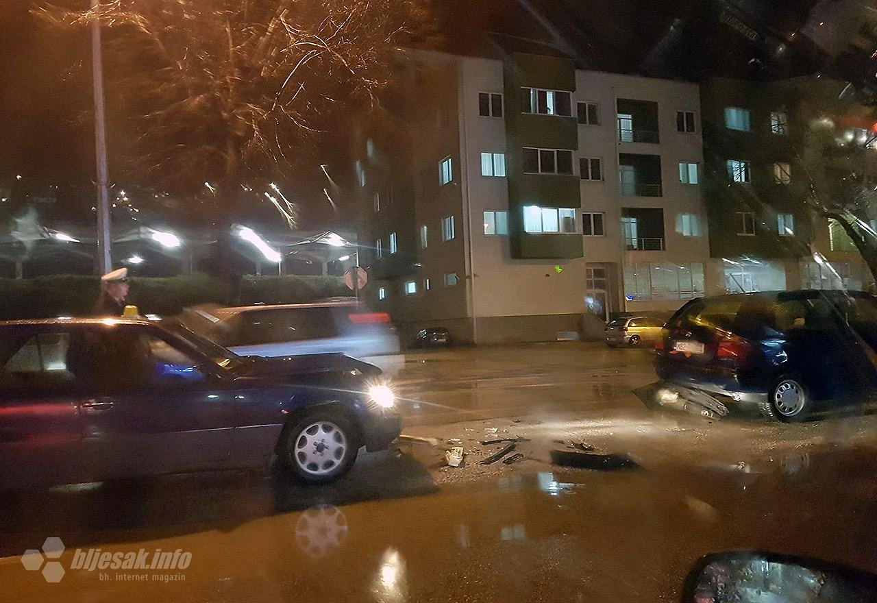 Mostar: Dva sudara u 50 metara