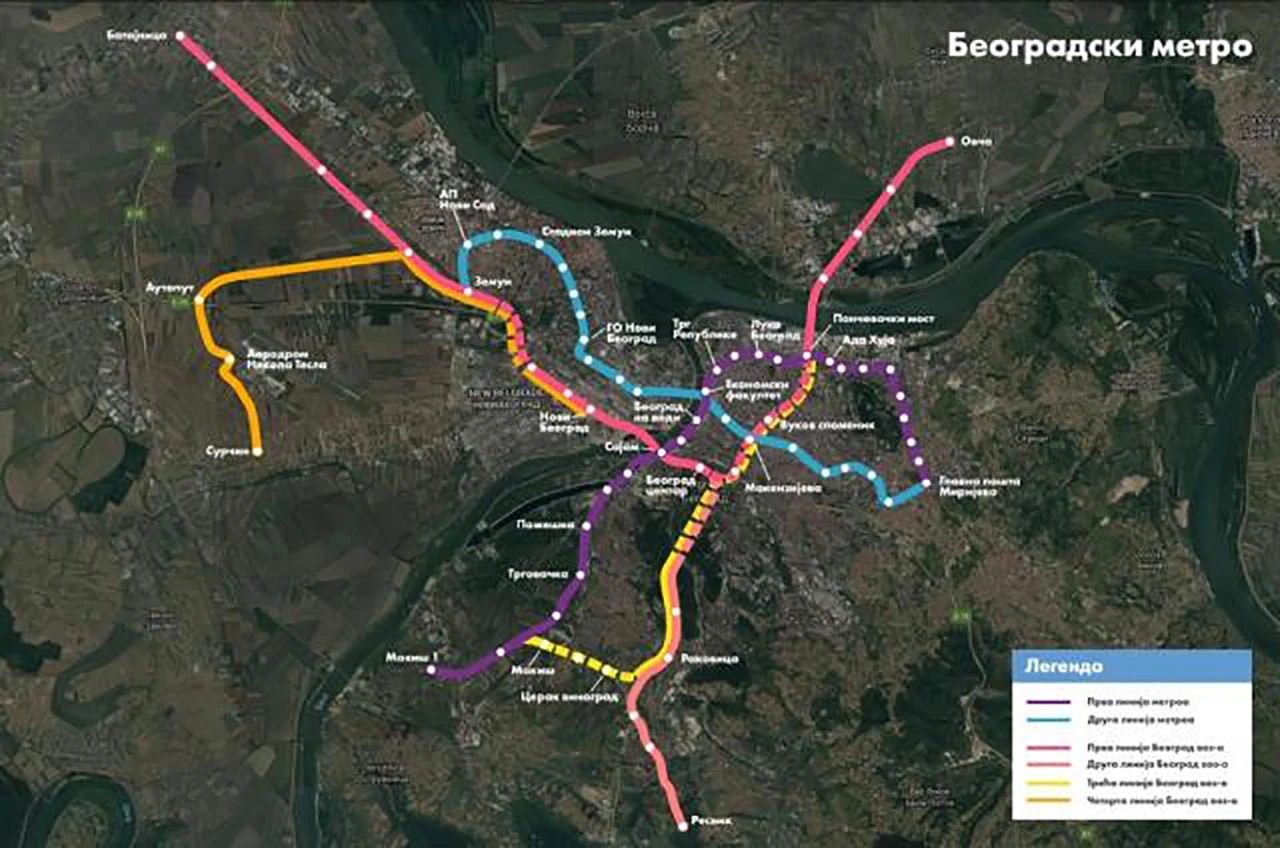 Beograd se priprema za gradnju metroa
