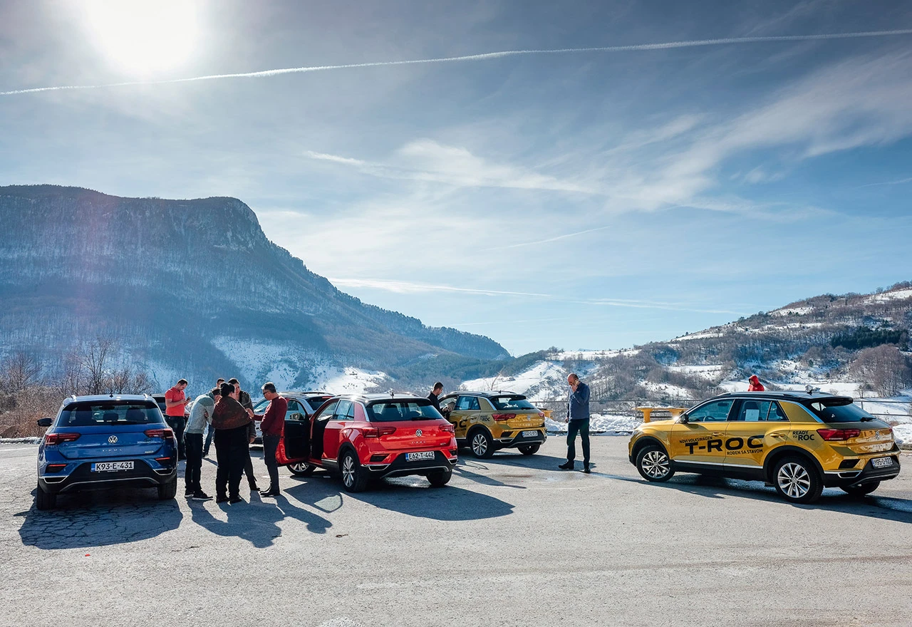 Porsche Sarajevo organizirao testne vožnje T-Roca za zainteresirane kupce 