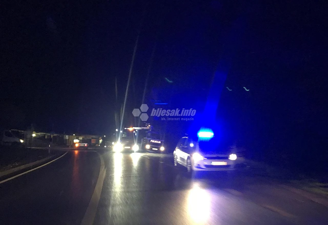 Široki Brijeg: Automobilom sletio u jarak