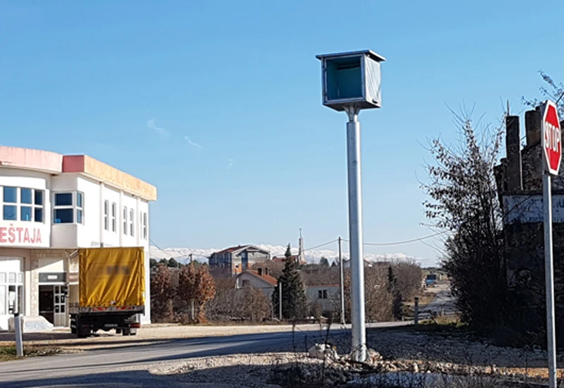 Ponovno oštećen radar na dionici Ljubuški-Međugorje