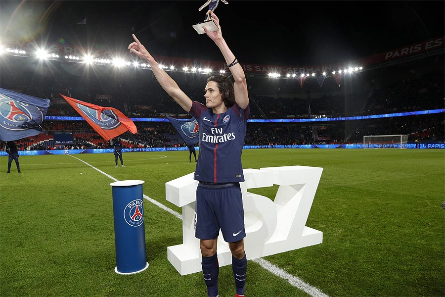 Pobjeda PSG-a, rekord Cavanija