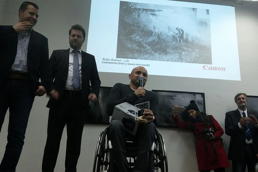 Željko Budimir Keko sa fotografijom 'Life' pobjednik Balkan Photo Awards 2017