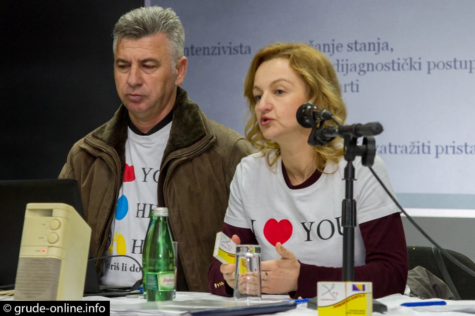 U Grudama održana tribina Darivanje organa Novi život na dar