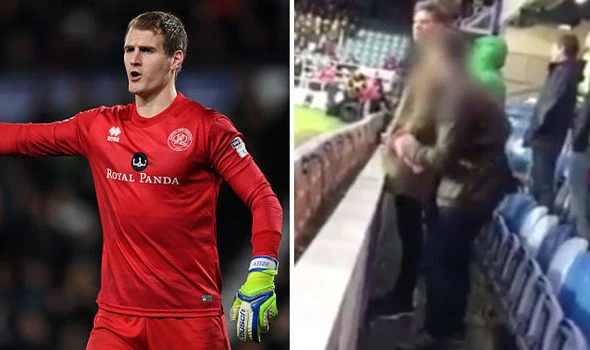Navijač Middlesbrougha pomokrio se u plastičnu bocu vratara QPR-a!?