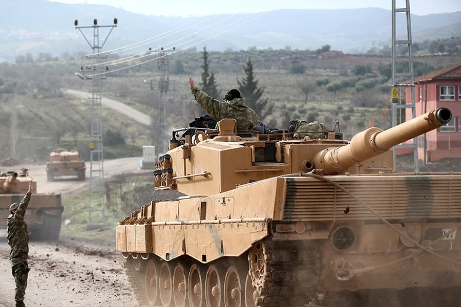 Turske kopnene snage ušle u sirijsku pokrajinu Afrin