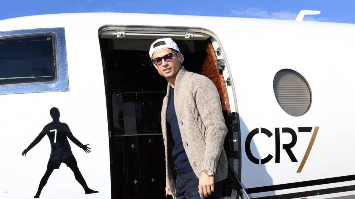 Cristiano Ronaldo ima najskuplji zrakoplov među nogometašima